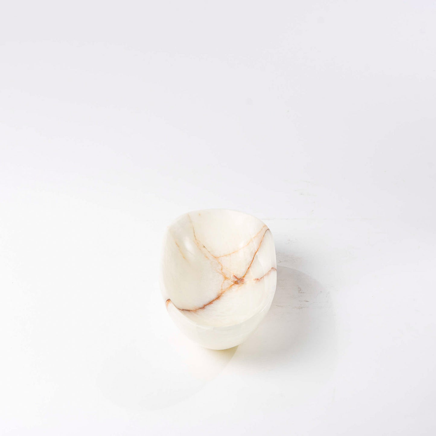Onyx Schale oval creme - Small