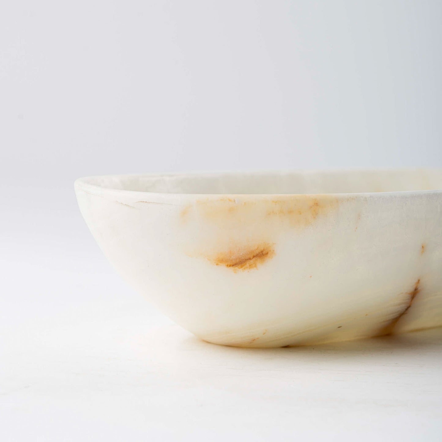 Onyx Schale oval creme - Small
