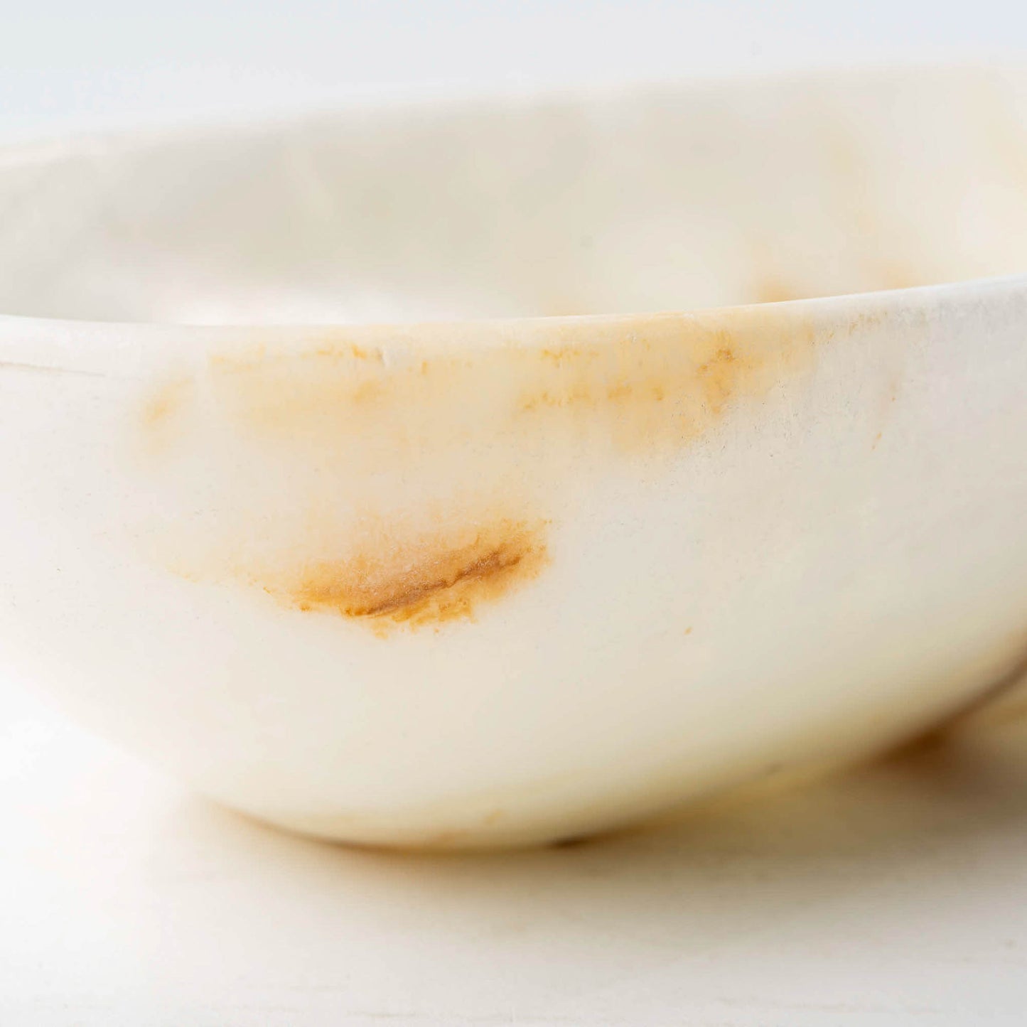 Onyx Schale oval creme - Small