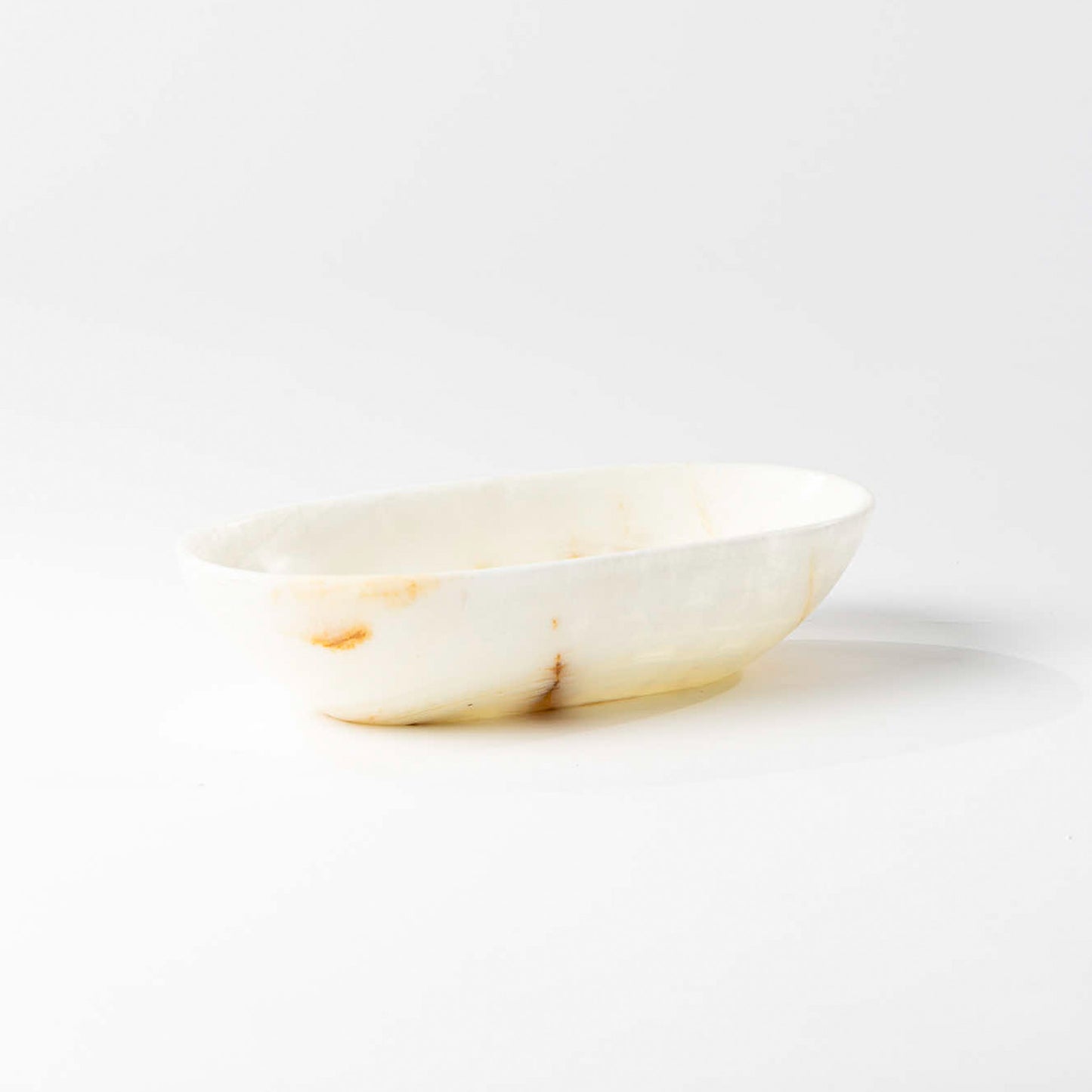 Onyx Schale oval creme - Small