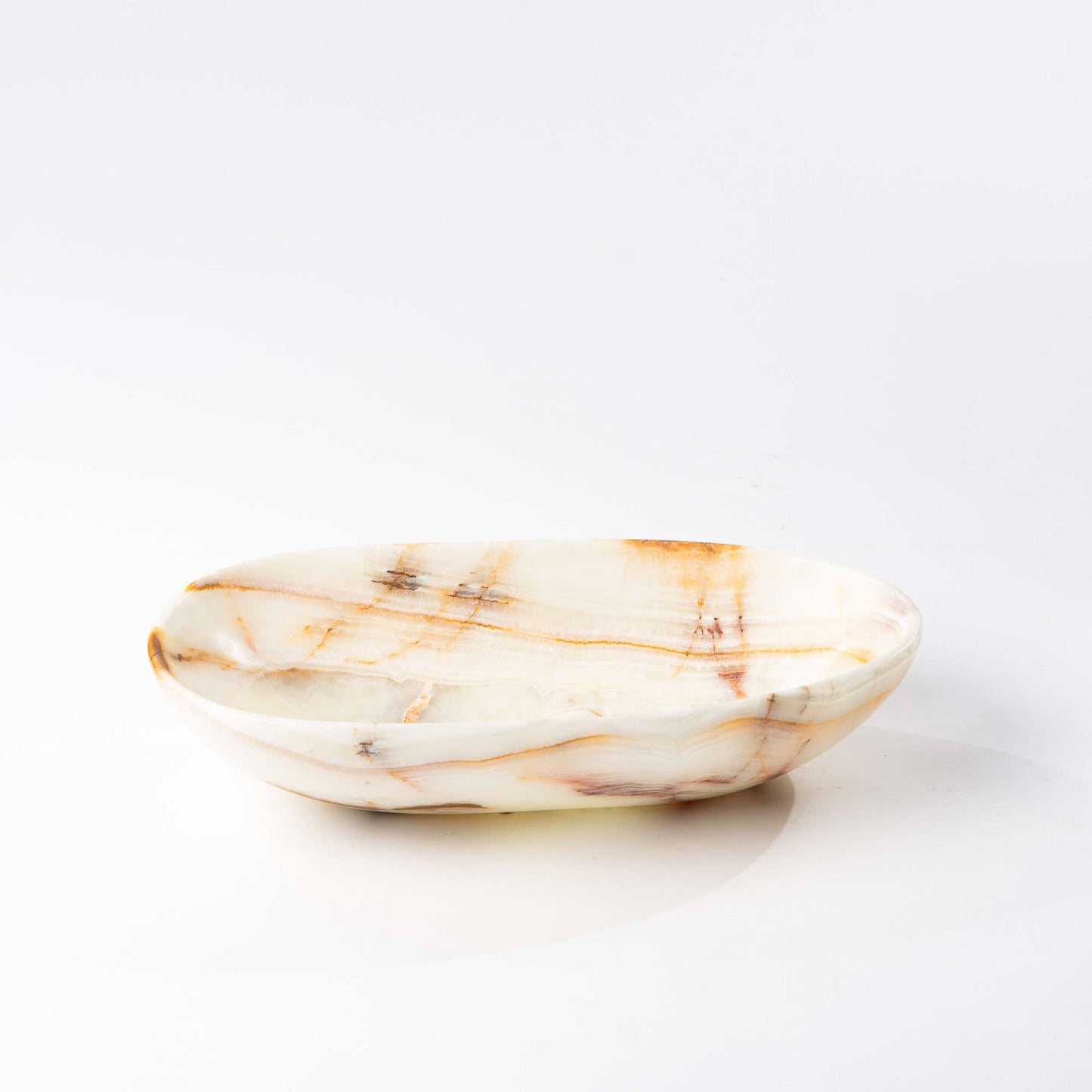 Onyx Schale oval creme - Medium