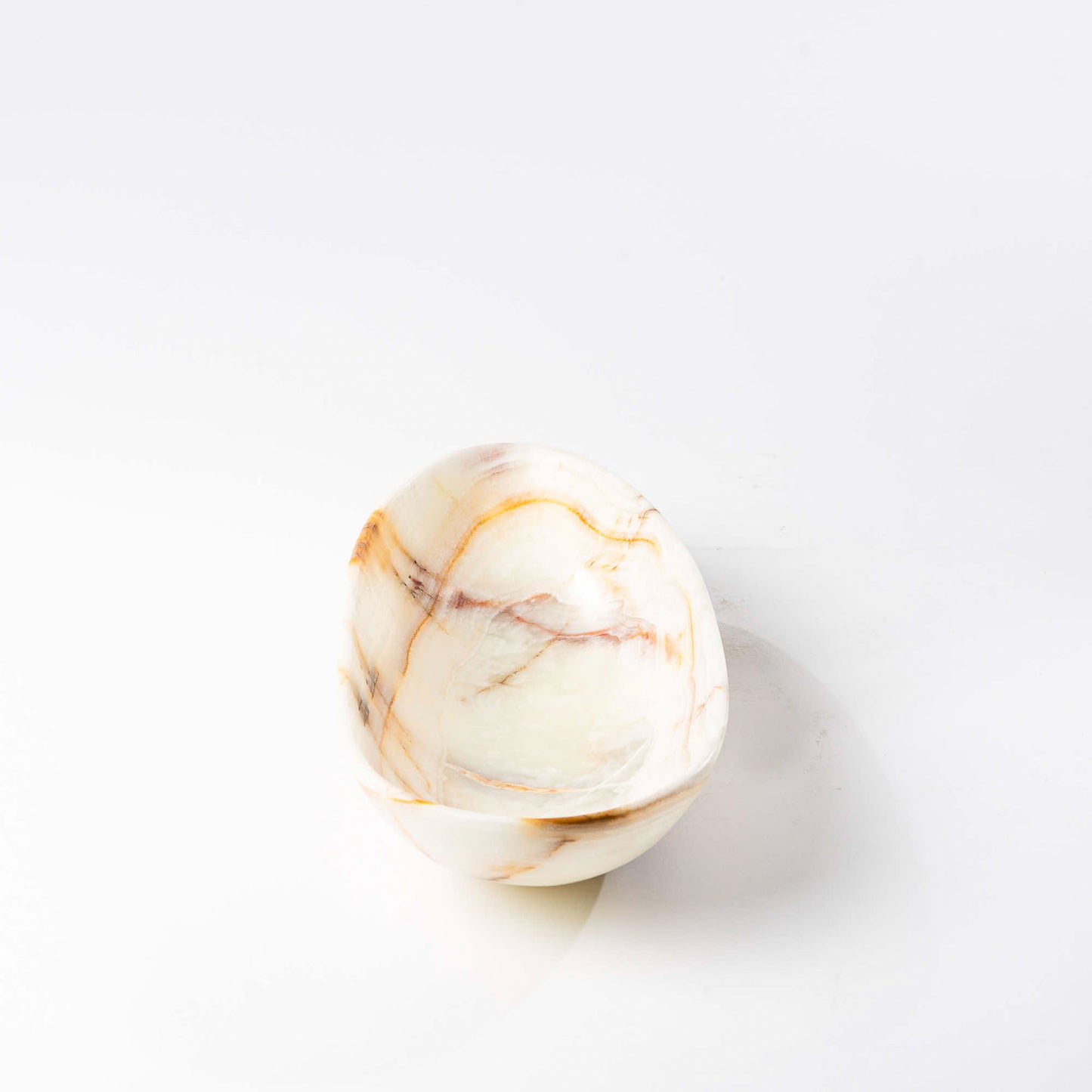 Onyx Schale oval creme - Medium