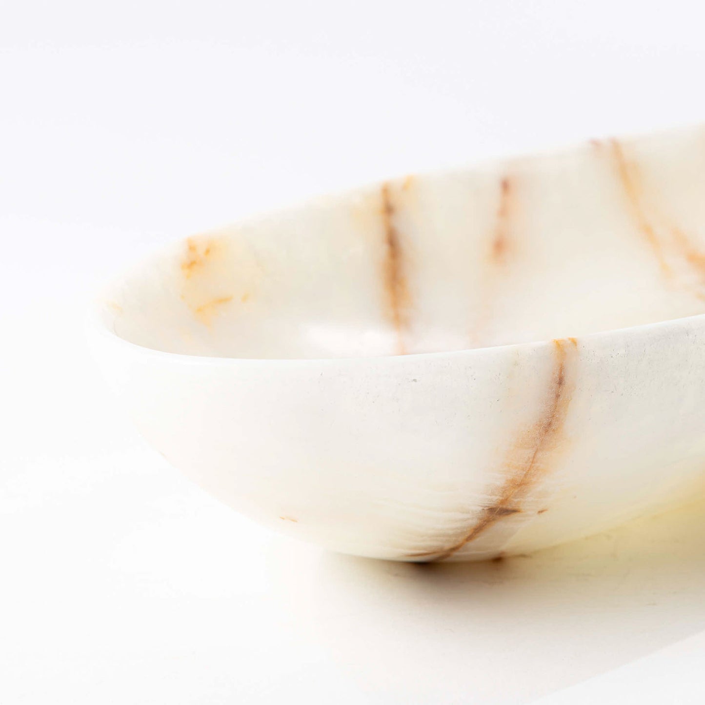 Onyx Schale oval creme - Medium