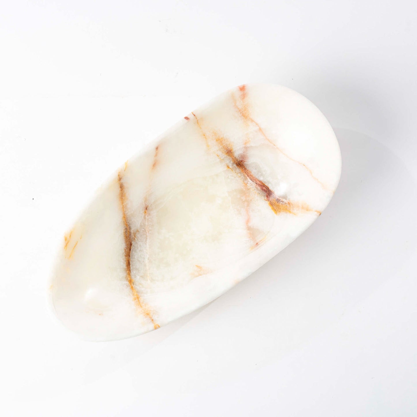 Onyx Schale oval creme - Medium