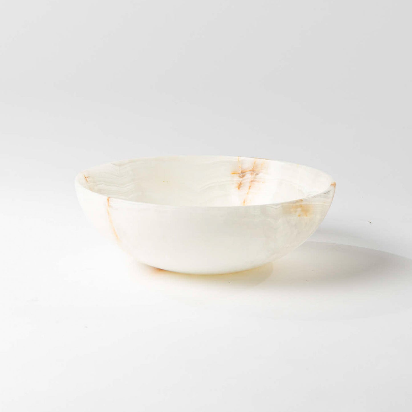 Onyx Schale rund creme - Large