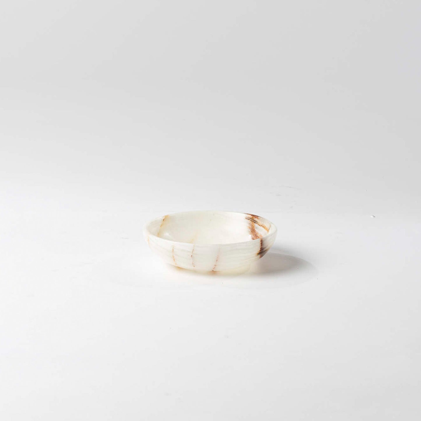 Onyx Schale rund creme - Small