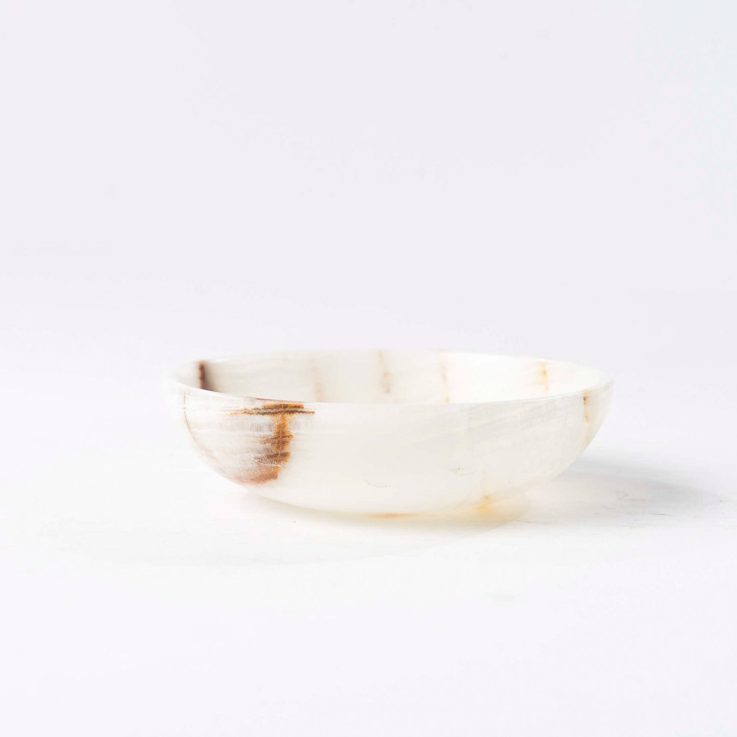 Onyx Schale rund creme - Small