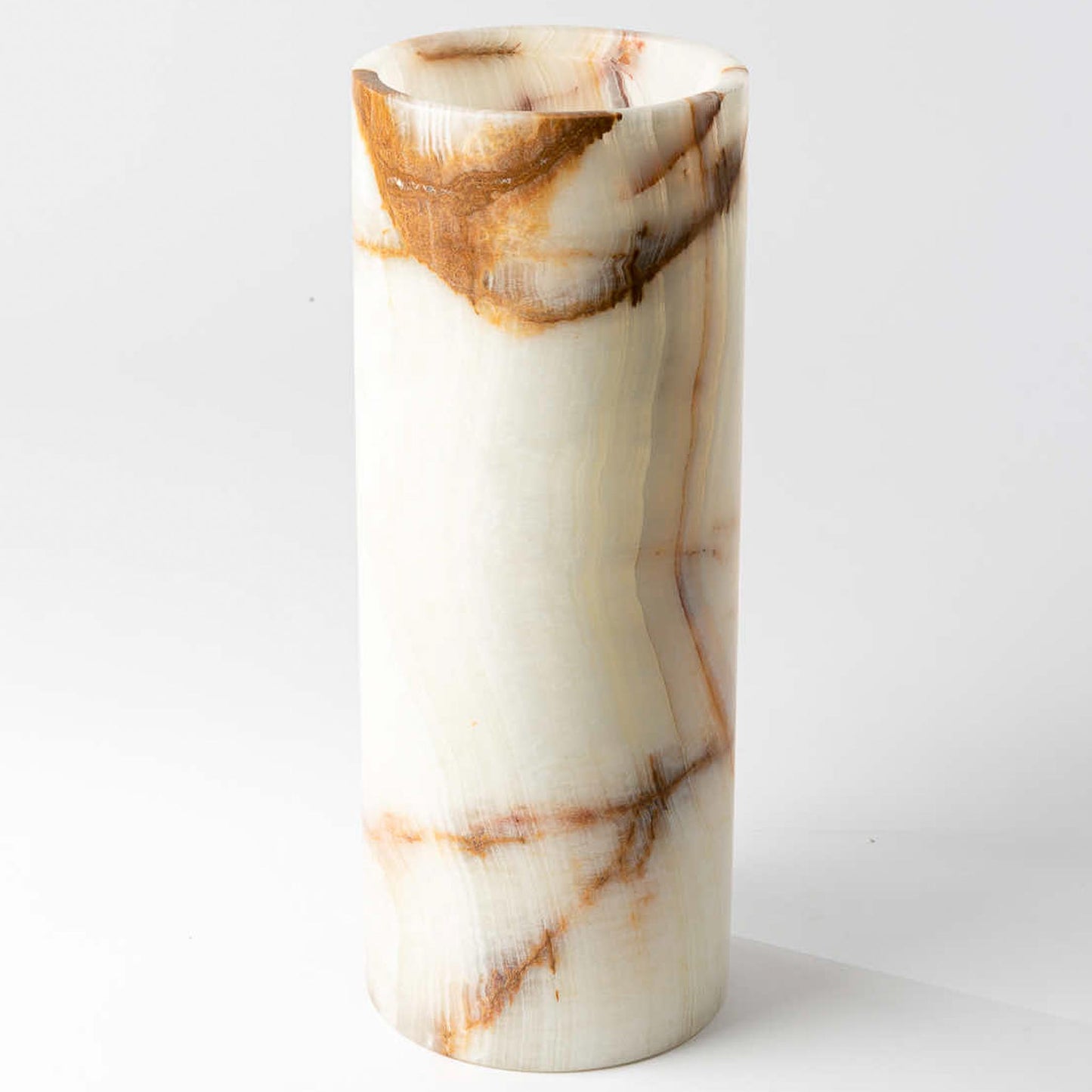 Onyx Schirmständer rund creme - Large